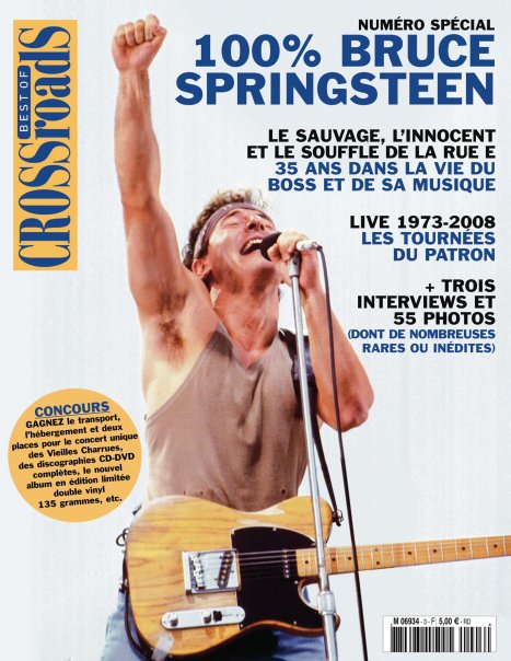 Springsteen Charles Cross CROSSROADS HS #3 — 100% BRUCE SPRINGSTEEN – GOOF PROD
