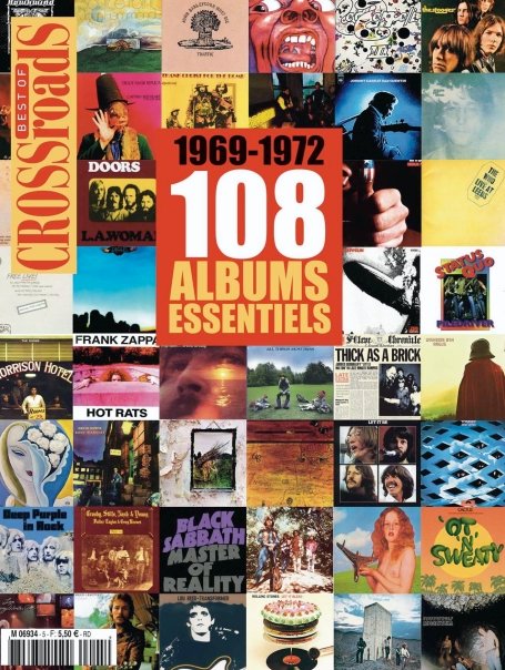 CROSSROADS HS #5 — 1969-1972 : 108 ALBUMS ESSENTIELS