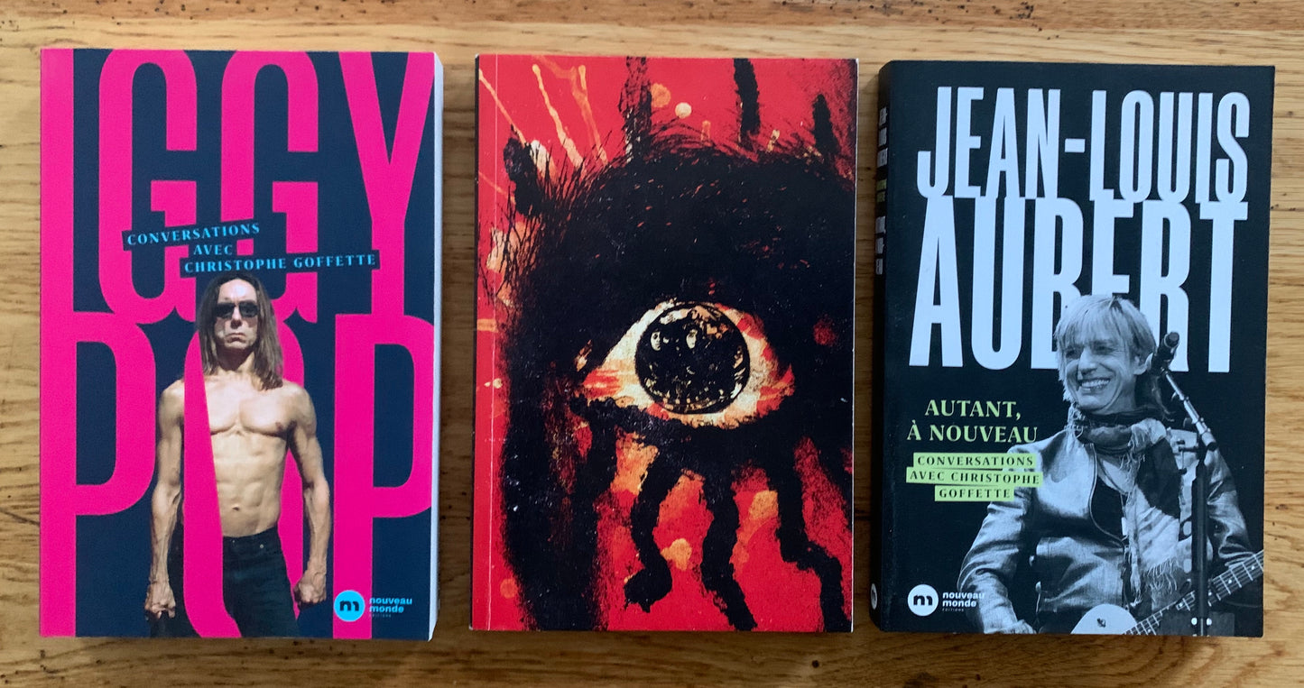 PACK IGGY POP + ALICE COOPER + JEAN-LOUIS AUBERT (22 interviews !!!! — mais pas que)